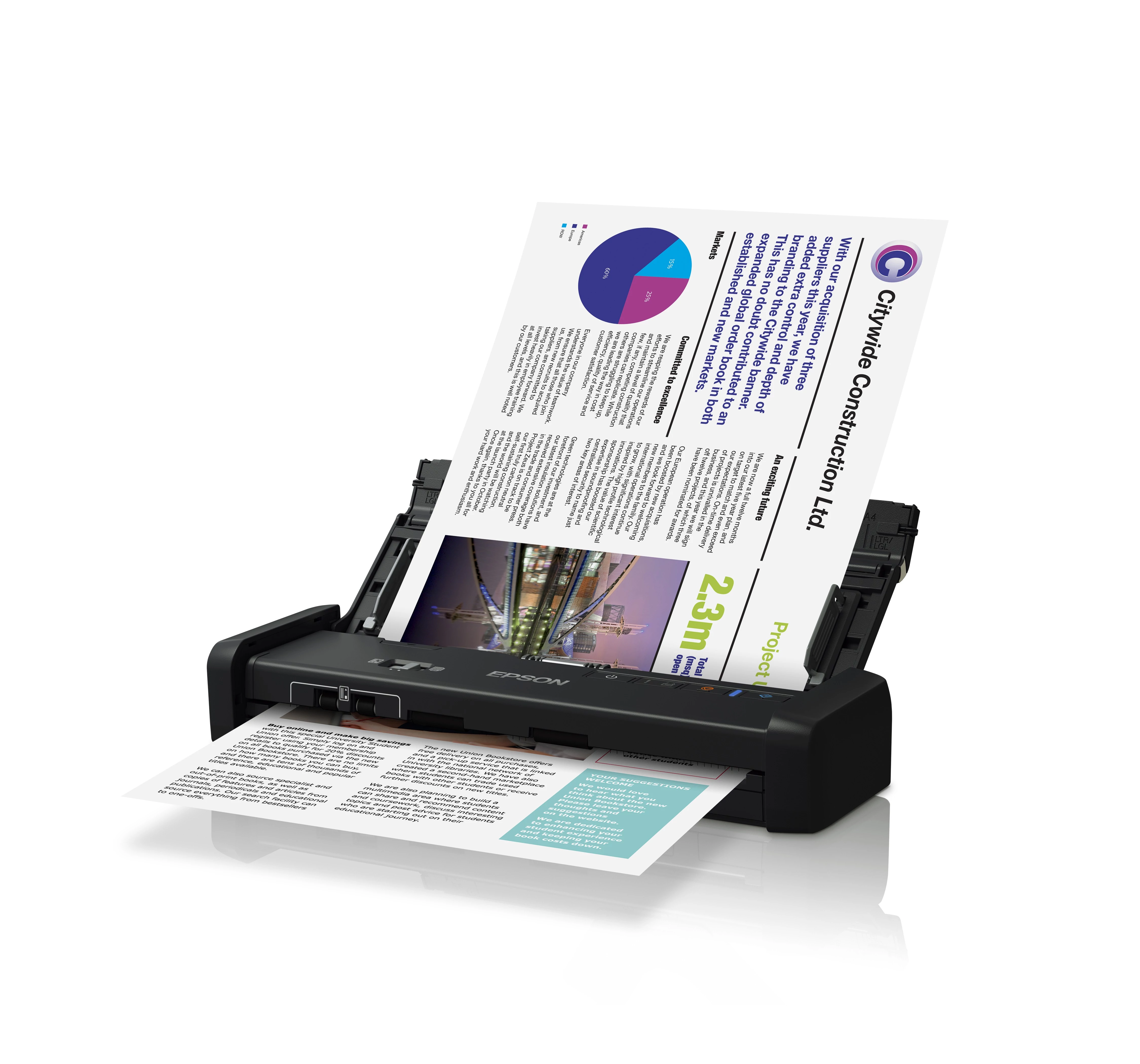 Epson Workforce DS-310 hordozható Szkenner