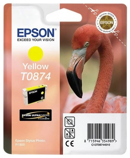 Epson T0874 Patron Yellow 11,4ml (Eredeti)