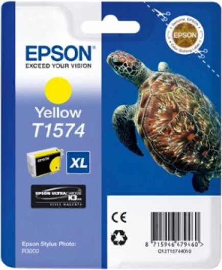 Epson T1574 Patron Yellow 26ml (Eredeti)