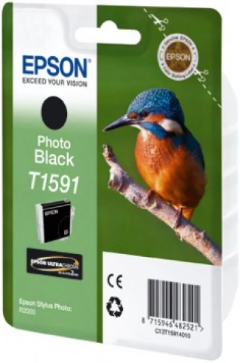 Epson T1591 Patron Black 17ml (Eredeti)