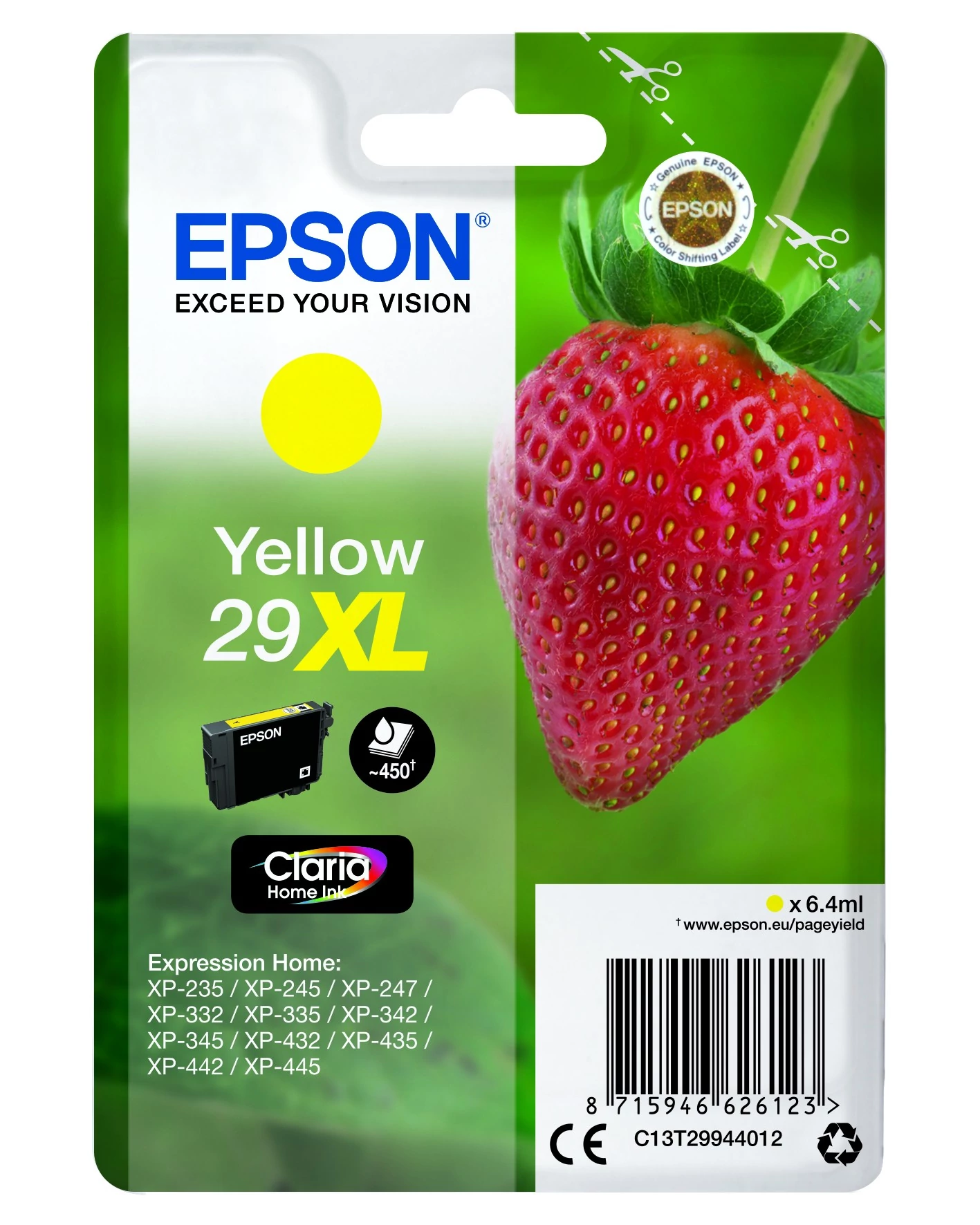 Epson T2994 Patron Yellow 29XL (Eredeti)