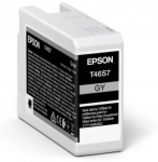 Epson T46S7 Patron Gray 25ml (Eredeti)