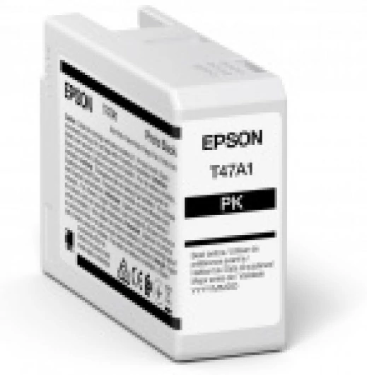 Epson T47A1 Patron Photo Black 50 ml (Eredeti)