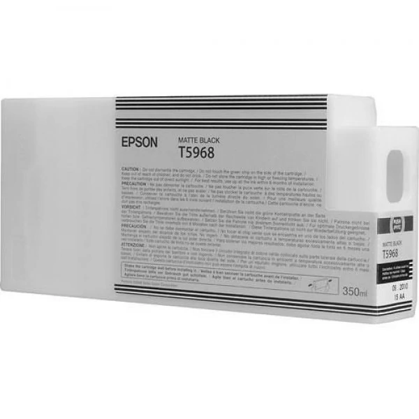 Epson T5968 Patron Matt Black 350ml (Eredeti)