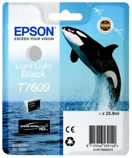 Epson T7609 Patron Light Light Black 26ml (Eredeti)