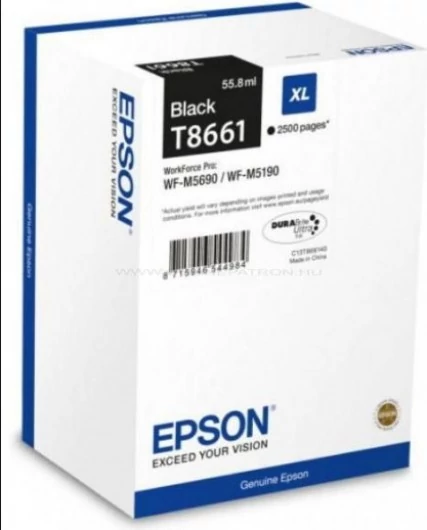 Epson T8661 Patron Black 2,5K (Eredeti)