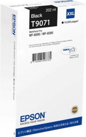 Epson T9071 Patron Black 10K (Eredeti)