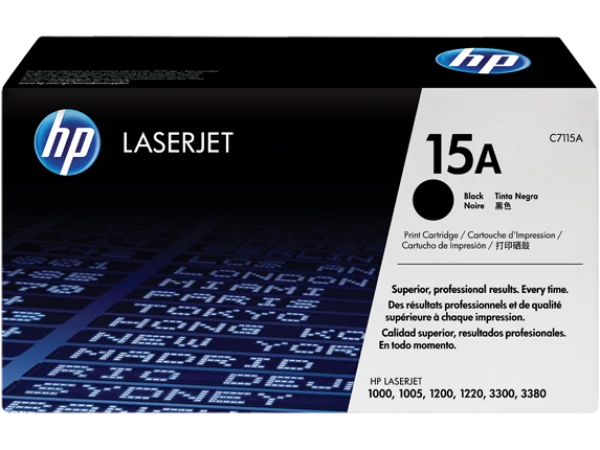 HP C7115A Toner Black 2,5k No.15A (Eredeti)