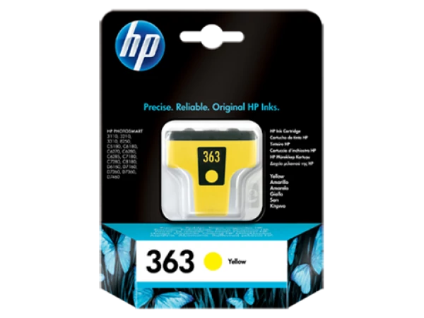 HP C8773EE Patron Yellow No.363 (Eredeti)