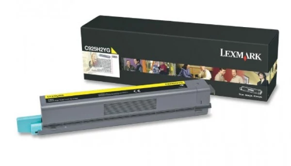 Lexmark C925 High Toner Yellow 7,5K (Eredeti) C925H2YG