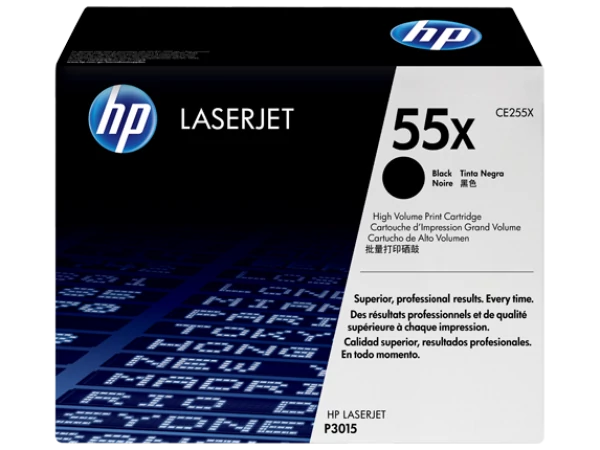 HP CE255X Toner Black 12,5k No.55X (Eredeti)