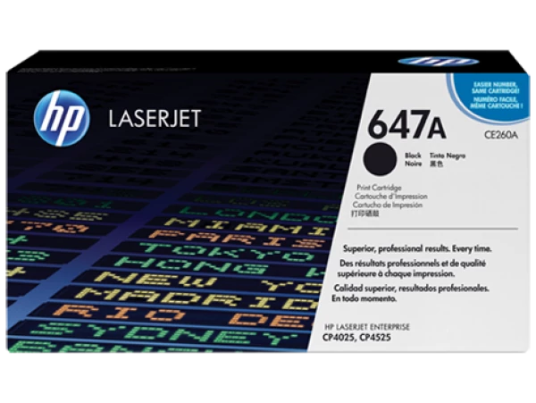 HP CE260A Toner Black 8,5k No.647A (Eredeti)