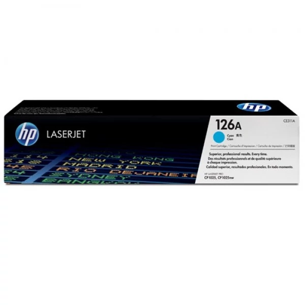 HP CE311A Toner Cyan 1k No.126A (Eredeti)