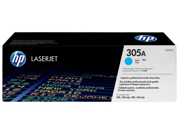 HP CE411A Toner Cyan 2,6k No.305A (Eredeti)