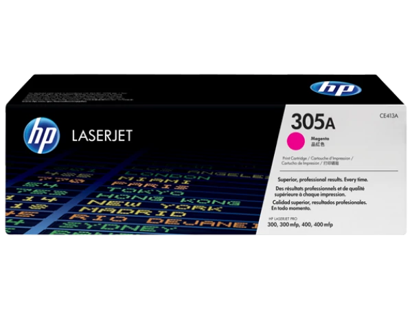 HP CE413A Toner Magenta 2,6k No.305A (Eredeti)