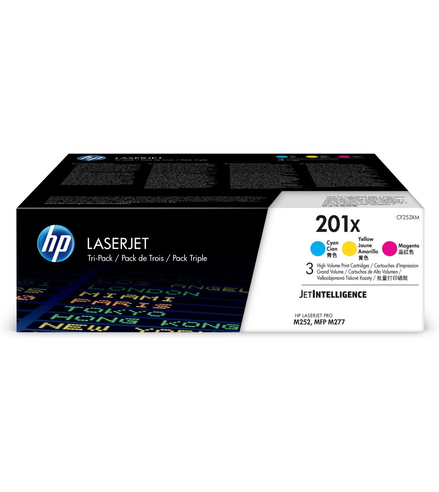 HP CF253XM multipack 2,3k No.201X