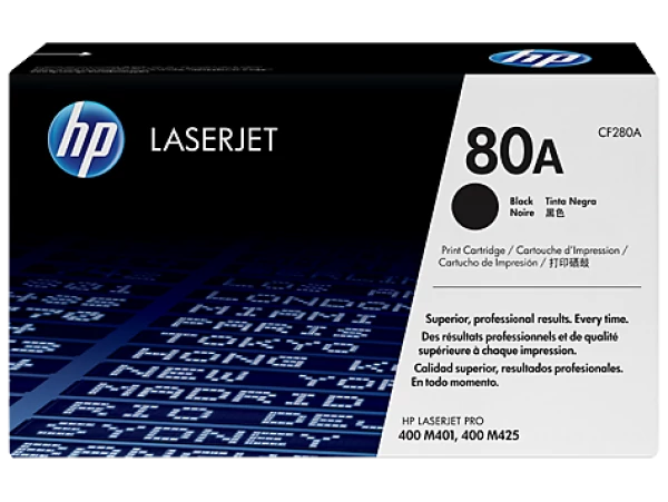 HP CF280A Toner Black 2,7k No.80A (Eredeti)