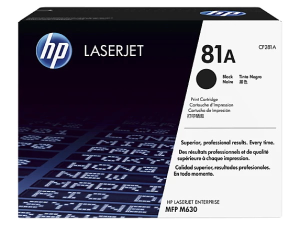 HP CF281A Toner Black 10,5k No.81A (Eredeti)