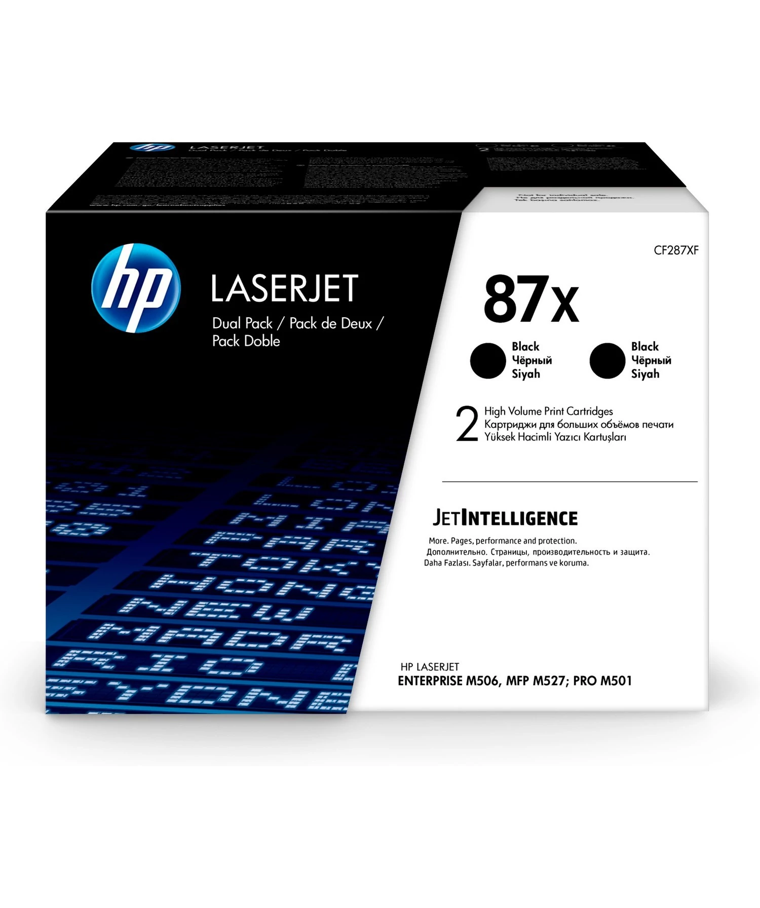 HP CF287XD Toner Bk 18k No.87X