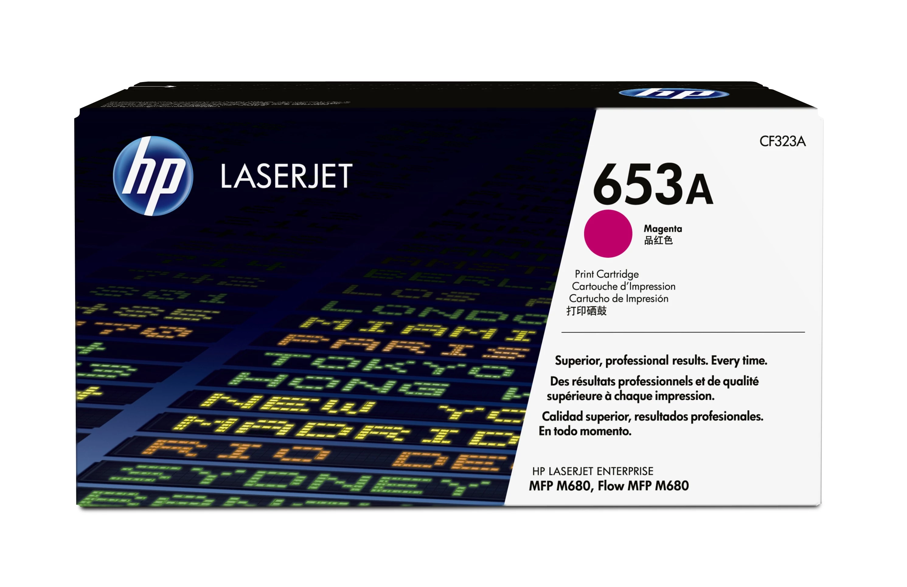 HP CF323A Toner Magenta 16,5k No.653A (Eredeti)