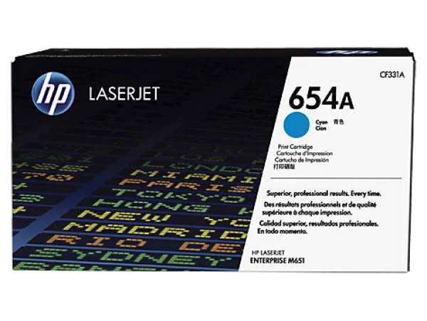 HP CF331A Toner Cyan 15k No.654A (Eredeti)