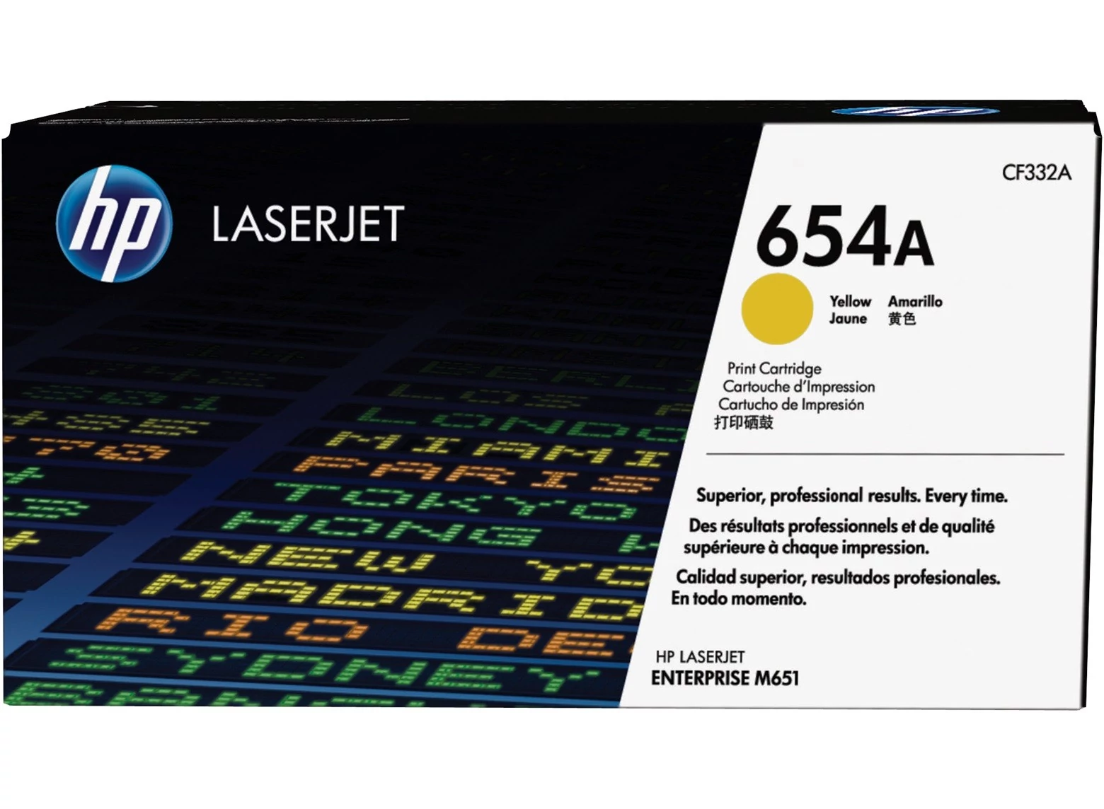 HP CF332A Toner Yellow 15k No.654A (Eredeti)