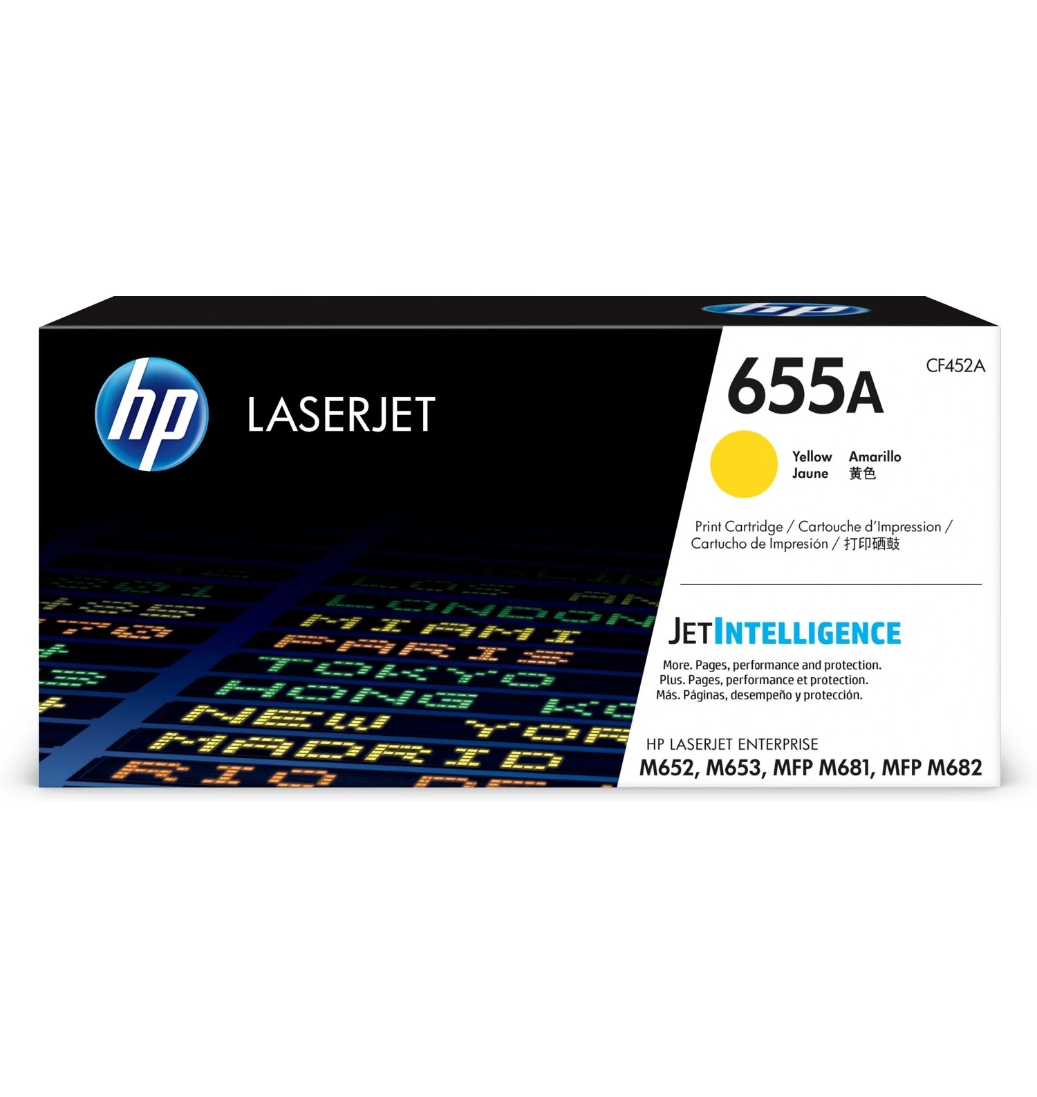 HP CF452A Toner Yellow 10,5k No.655A (Eredeti)