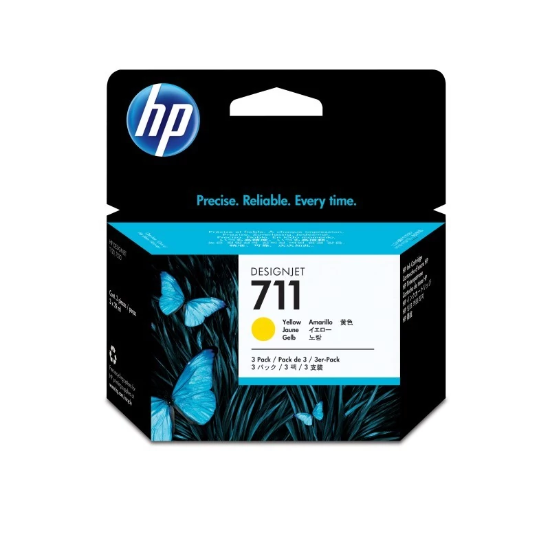 HP CZ136A Patronpck 3 Yell No.711 (Eredeti)