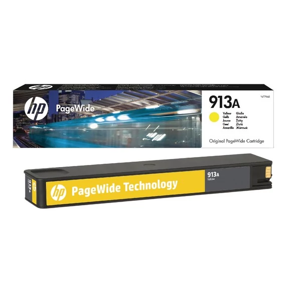 HP F6T79AE Patron Yellow No.913A 3k (Eredeti)