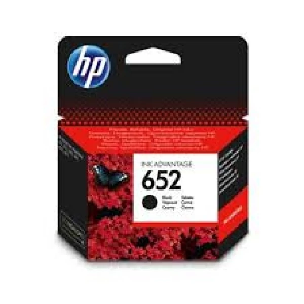 HP F6V25AE Patron Black No.652 (Eredeti)