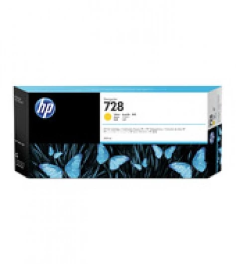 HP No.728 300-ml Yellow InkCart F9K15A (Eredeti)