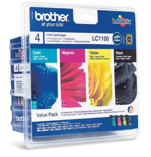 Brother LC1100BKCMY tintapatron csomag (Eredeti)