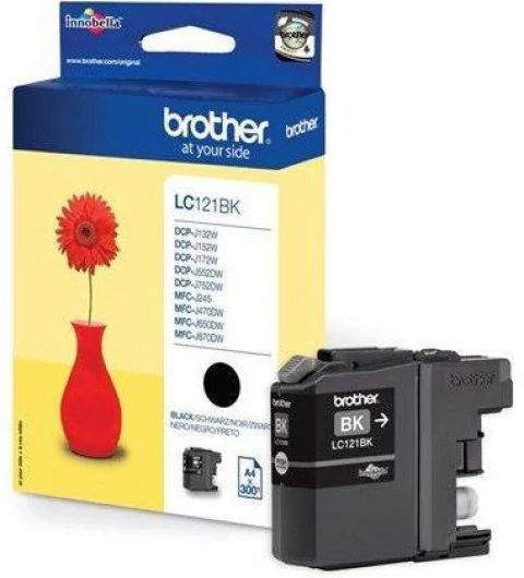 Brother LC121BK tintapatron (Eredeti)