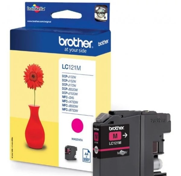 Brother LC121M tintapatron (Eredeti)