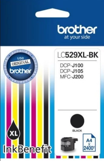 Brother LC529XLBK tintapatron (Eredeti)