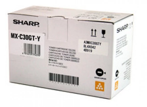 Sharp MXC30GTY toner Yellow (Eredeti)