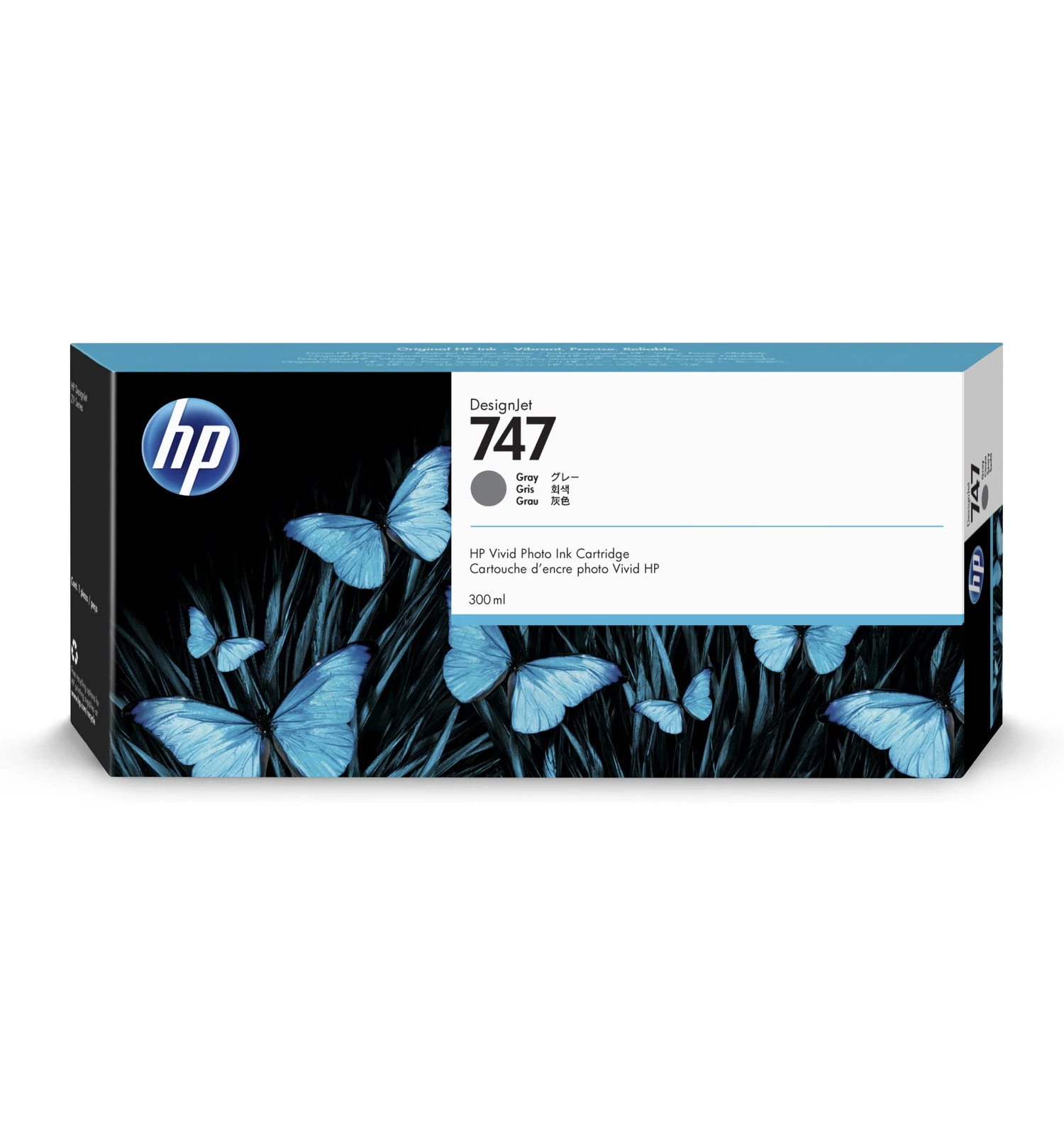 HP P2V86A Patron Gray No.747 (Eredeti)