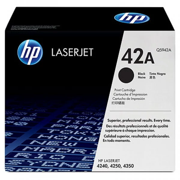 HP Q5942A Toner Black 10k No.42A (Eredeti)