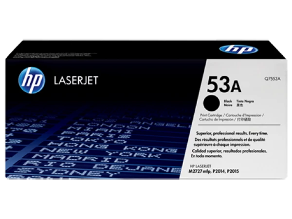 HP Q7553A Toner Black 3k No.53A (Eredeti)