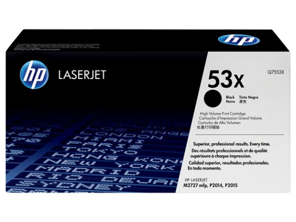 HP Q7553X Toner Black 7k No.53X (Eredeti)