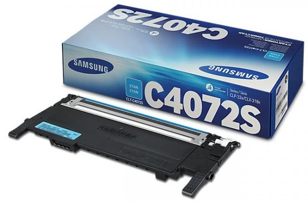 Samsung CLP 320/325 Cyan Toner  CLT-C4072S/ELS (ST994A) (Eredeti)