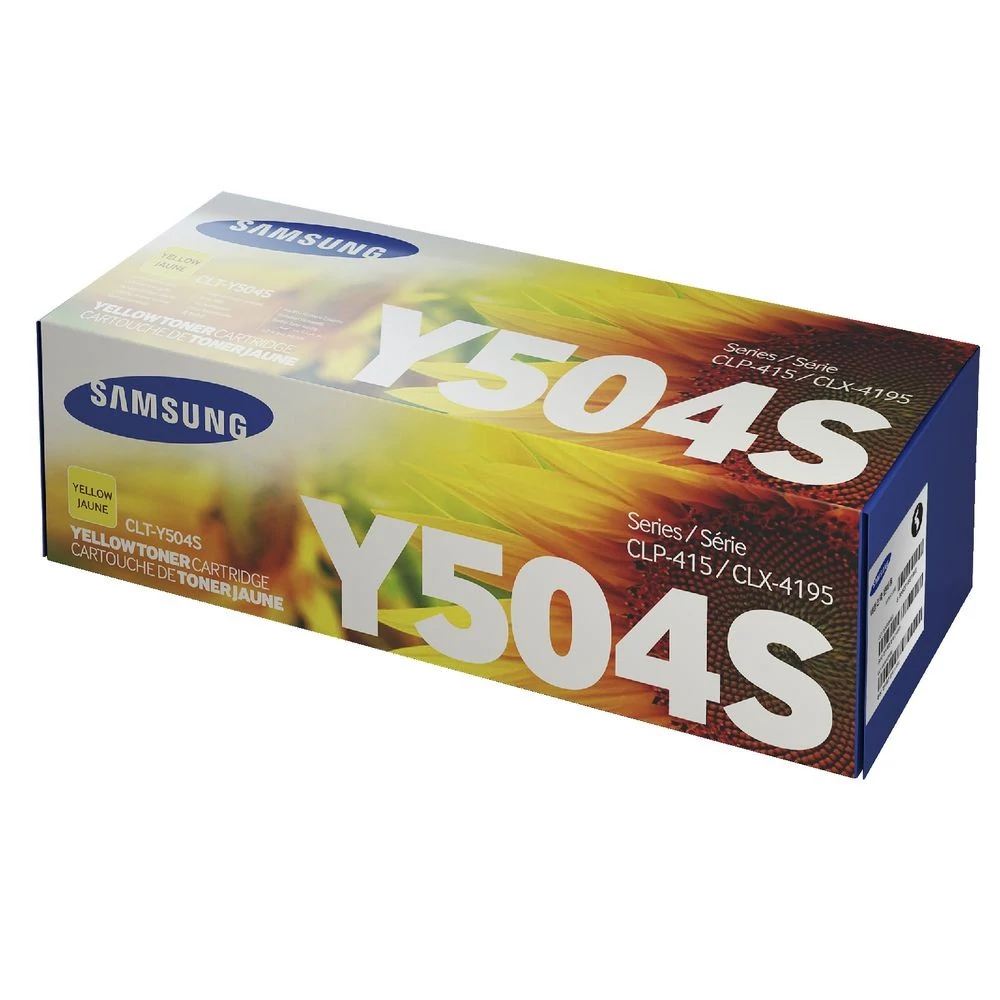 Samsung CLP 415 Yellow Toner  CLT-Y504S/ELS (SU502A) (Eredeti)