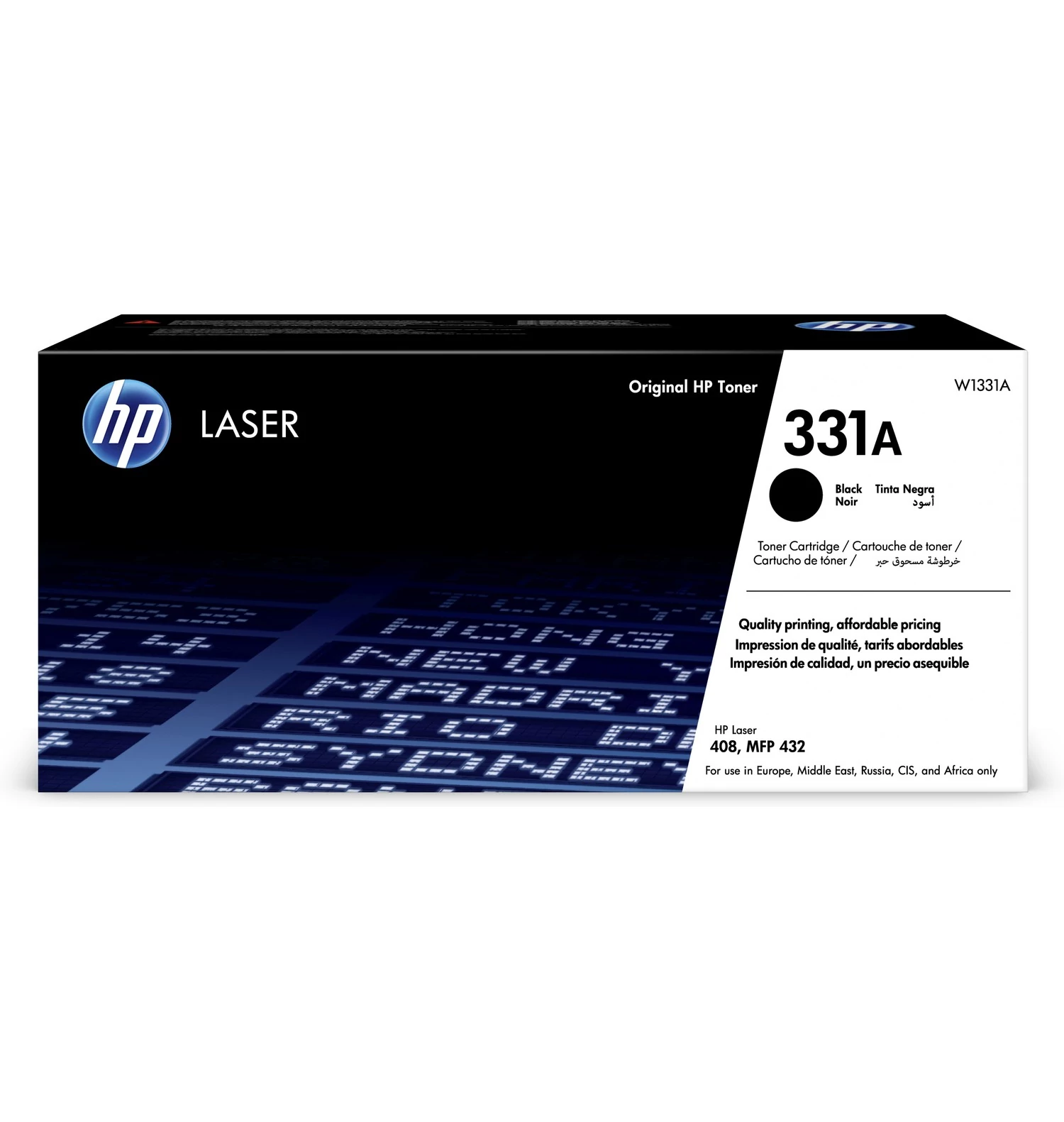 HP W1331A Toner Black 5k No.331A (Eredeti)